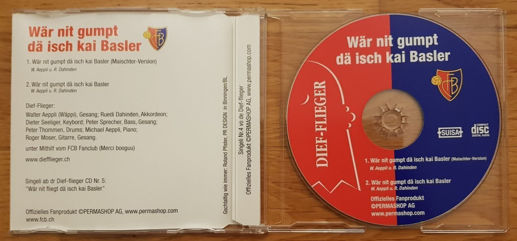 CD: FC Basel CD Wär nit gumt dä isch kai B.. – Usato da Emmenbrücke venduto da Herzog07 2