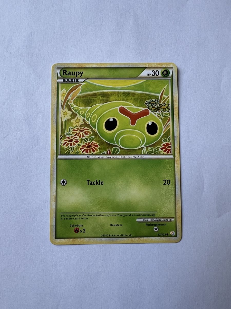 Pokémon Cartes à collectionner: Pokemonkarte Raupy – D'occasion à Willisau par Neiro77