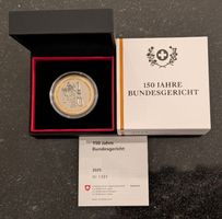 10 Fr. Gedenkmünze 2025 pp 150 Jahre Bundesgericht Box