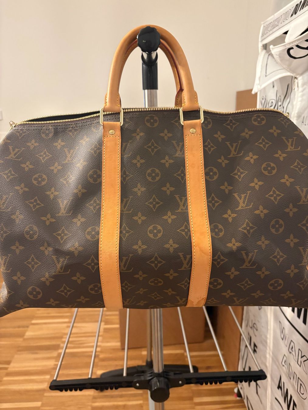 Louis Vuitton Sacs: WEEKENDER Louis Vuitton MM Monogram Canvas – Neuf (Voir description) à Binz par Lotta59 6