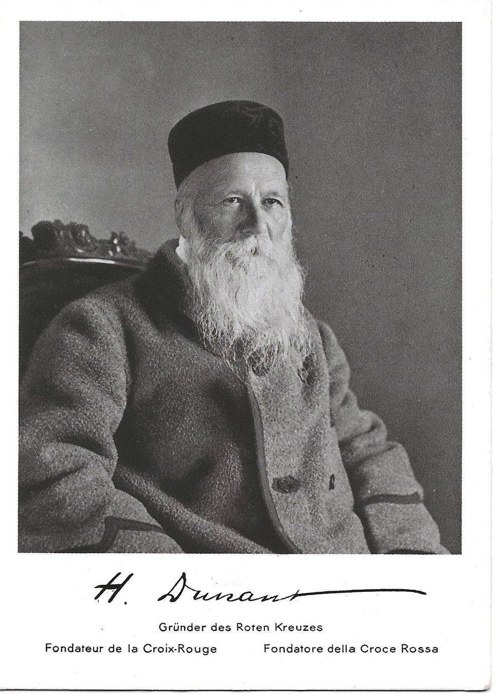 Cartoline postali: Henri Dunant, Rotes Kreuz – Usato da Frauenfeld venduto da Merk52