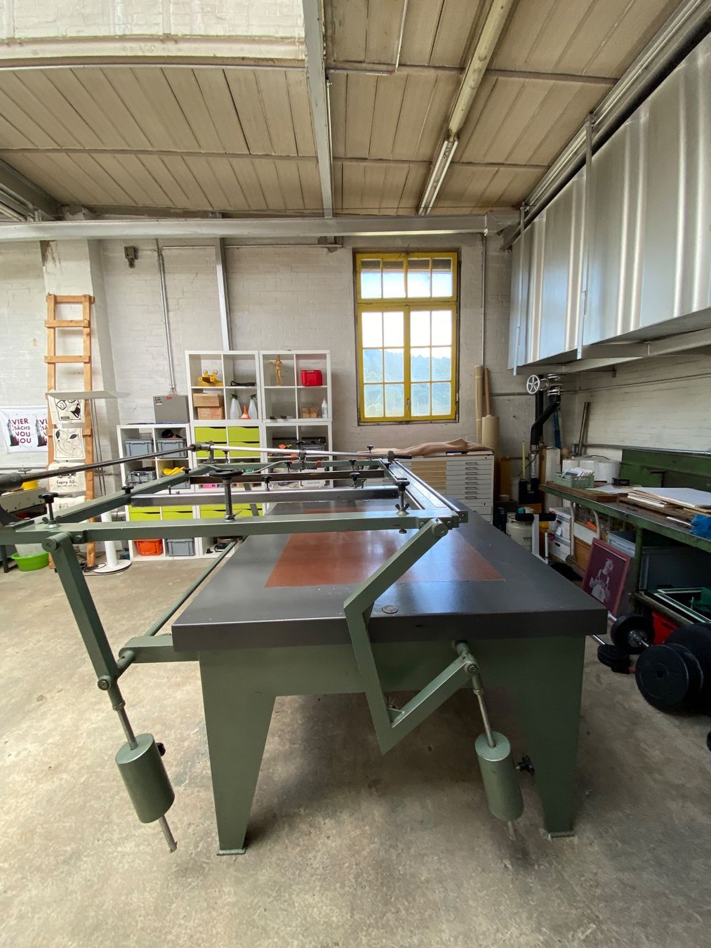 Tutte le macchine: FRENKE Siebdrucktisch mit Vakuum – Usato da Olten venduto da car_k5k7 5