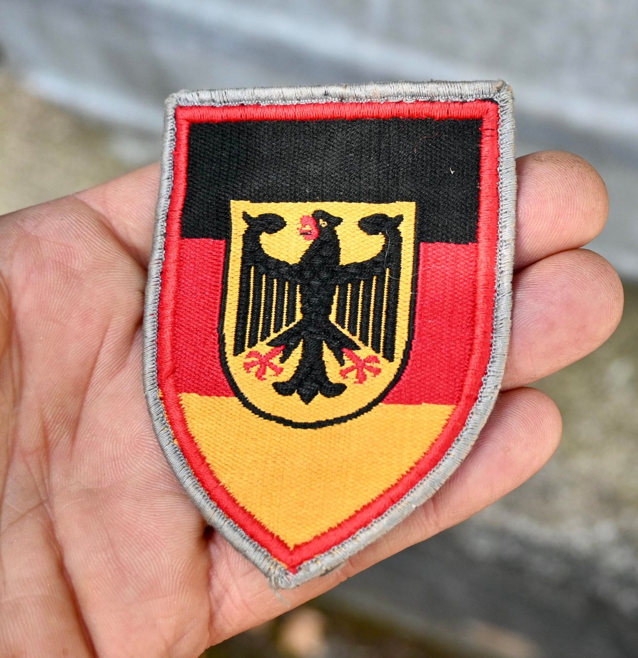 Uniformi: BUNDESWEHR Patch -  Wehrbereichskommando – Usato da Pfaffhausen venduto da mono_rec 1