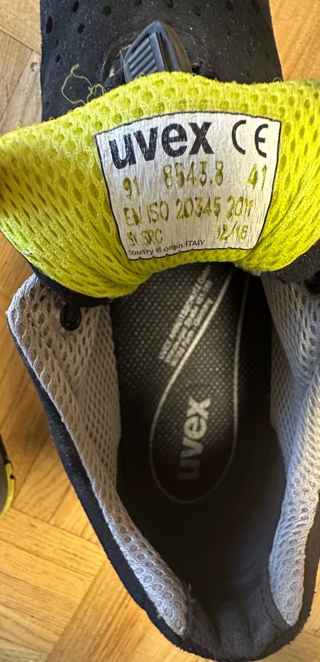 Scarpe da uomo: UVEX Sicherheitsschuhe Grösse. 41 – Usato da Zürich venduto da kuszi 4