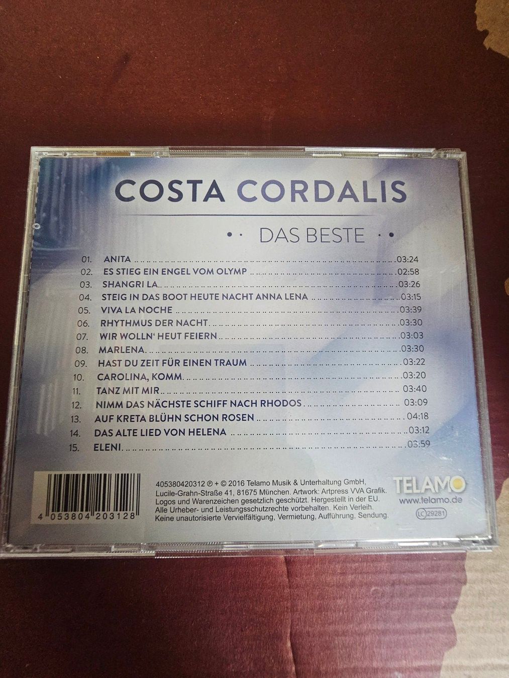 CDs: CD - Costa Cordalis - Das Beste – Gebraucht aus Biberist von Foolio0 1