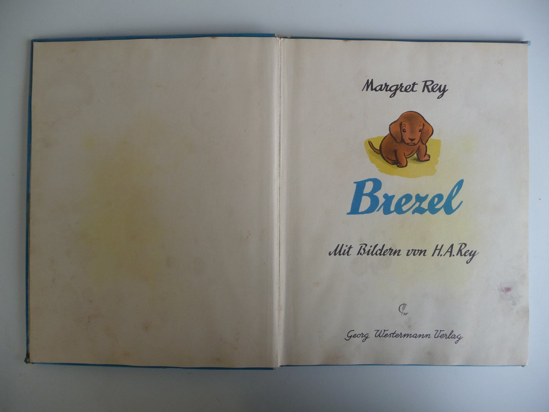 Libri: MARGRET REY - BREZEL, ANTIKES KINDERBUCH – Usato da Aesch BL venduto da Imoonlight 1
