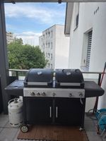 Kombigrill Gas und Holzkohle BBQ 