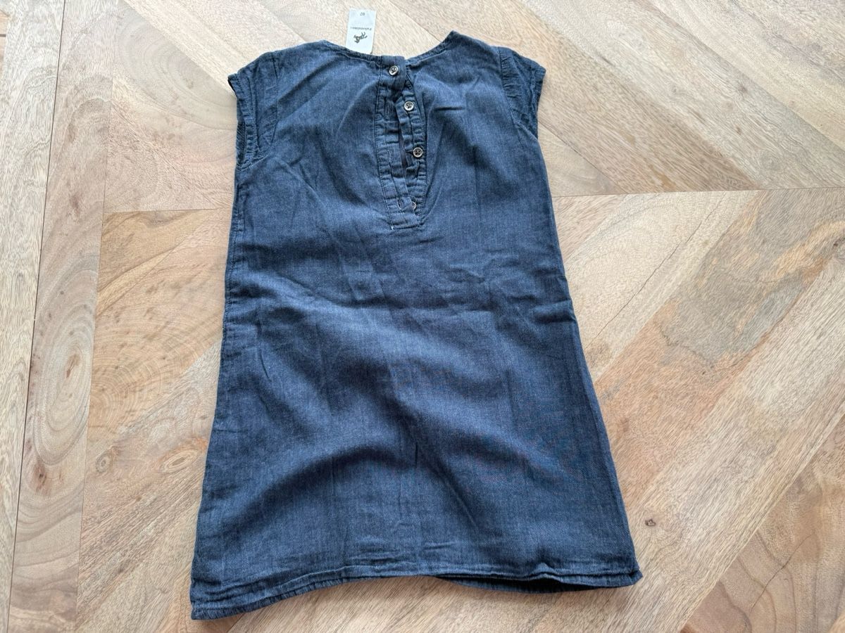 C&A Vestiti & Gonne: Luftiges Röckli Gr. 92 in Jeans-Optik – Nuovo (secondo la descrizione) da Eggenwil venduto da Lissi82 3