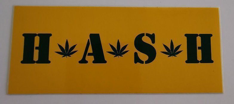 HASH (Aufkleber, PVC) | Kaufen auf Ricardo