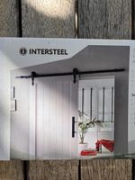 Schiebetürsystem classic matt schwarz intersteel