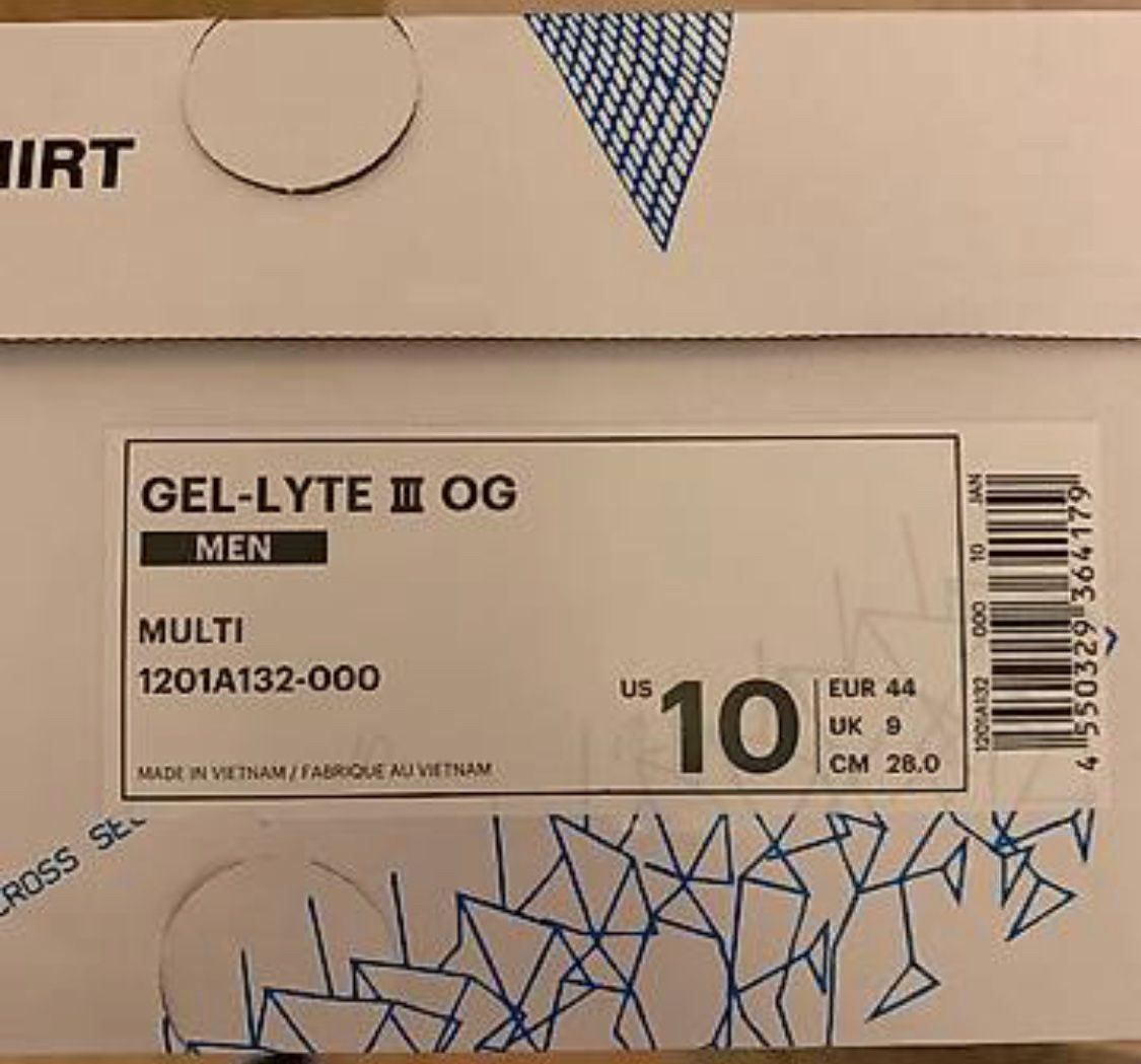 Asics Scarpe da uomo: Asics lyte 3 og comme des garcons – Nuovo e nell'imballaggio originale da Küsnacht ZH venduto da Matrix1977 4