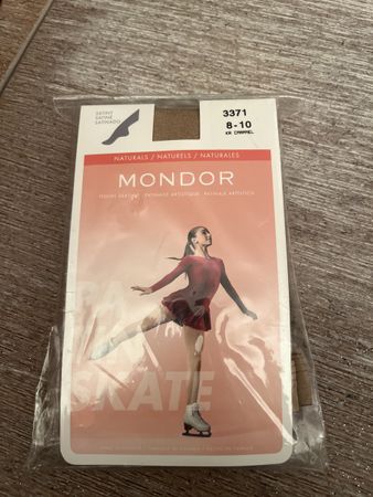 NEW! Still packed Ice skating opaque tights