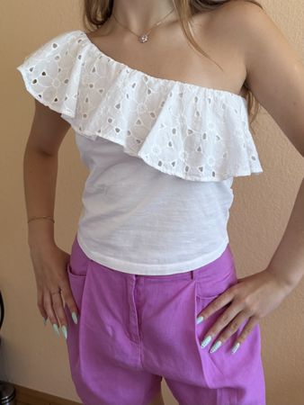 MNG ONE-SHOULDER TOP