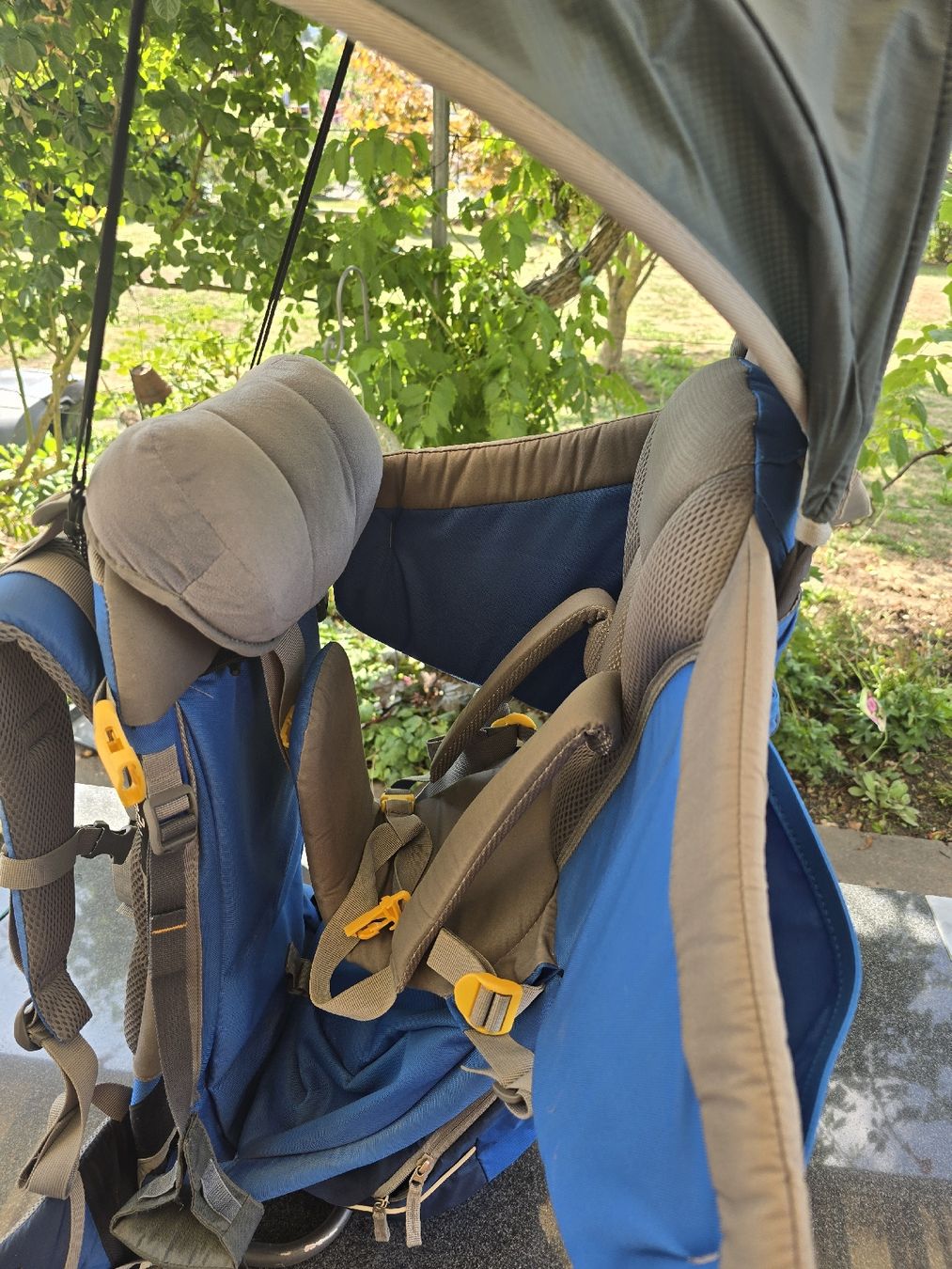 Deuter Marsupi portabebè: Deuter Kindertrage blau Kid Comfort 2 – Usato da Niedergösgen venduto da TuTGuT 3