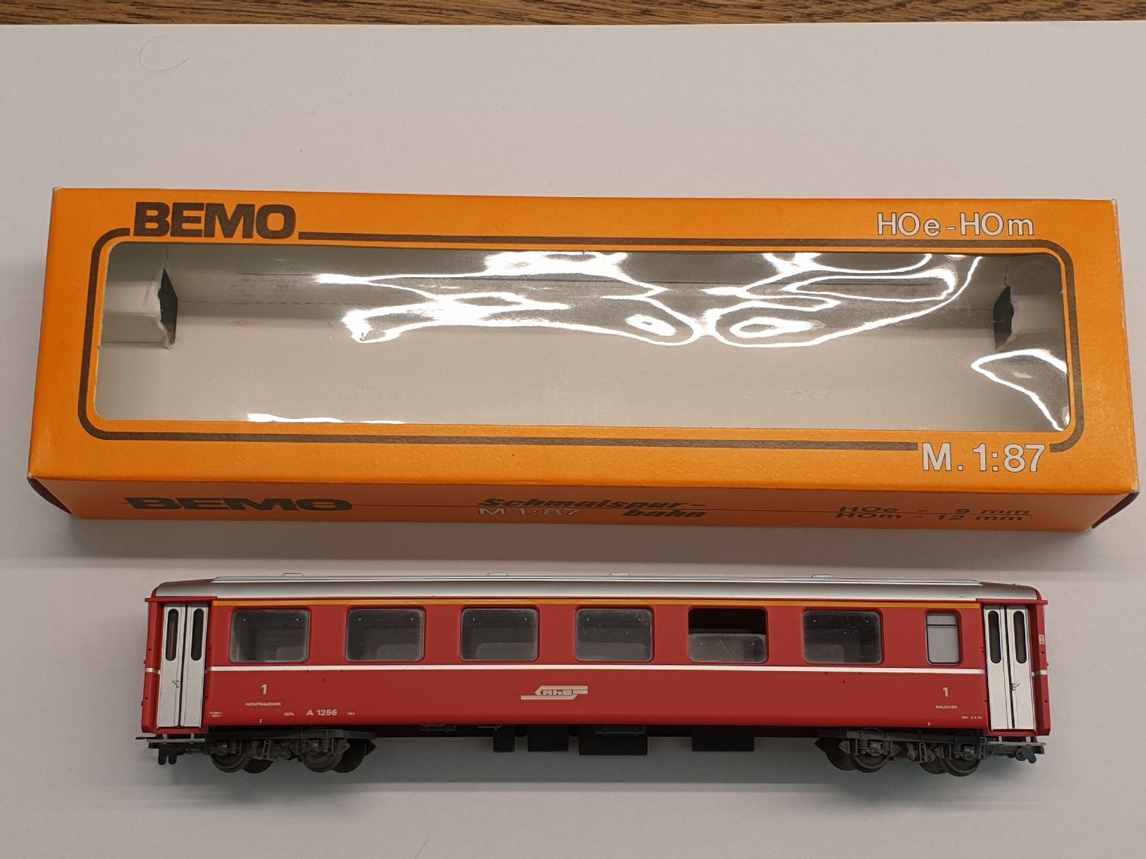 Bemo Modelleisenbahnen: Personenwagen A 1256 Bemo – Gebraucht aus Wil SG von bue_ff6k 1