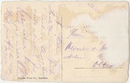 Engadin - Feldpost um 1910