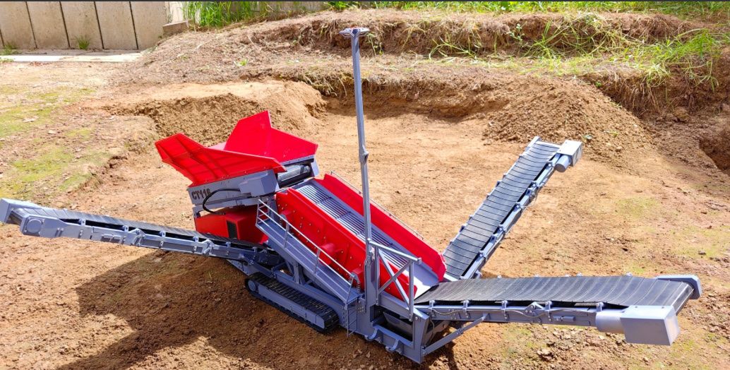 Modellismo RC: Mobile Siebanlage CT 116 Bausatz – Nuovo e nell'imballaggio originale da Altdorf UR venduto da modellbau-widmer