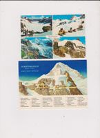 Lot de 2 cartes postales Jungfraujoch