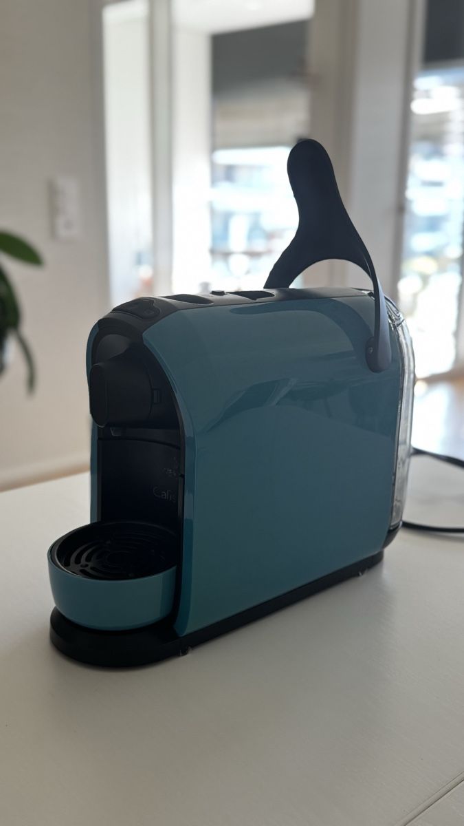Tchibo Macchine per caffè & Macchine per espresso: Tchibo Kapselmaschine Türkis - ohne Wassertank – Difettoso da Basel venduto da R__Mueller 1