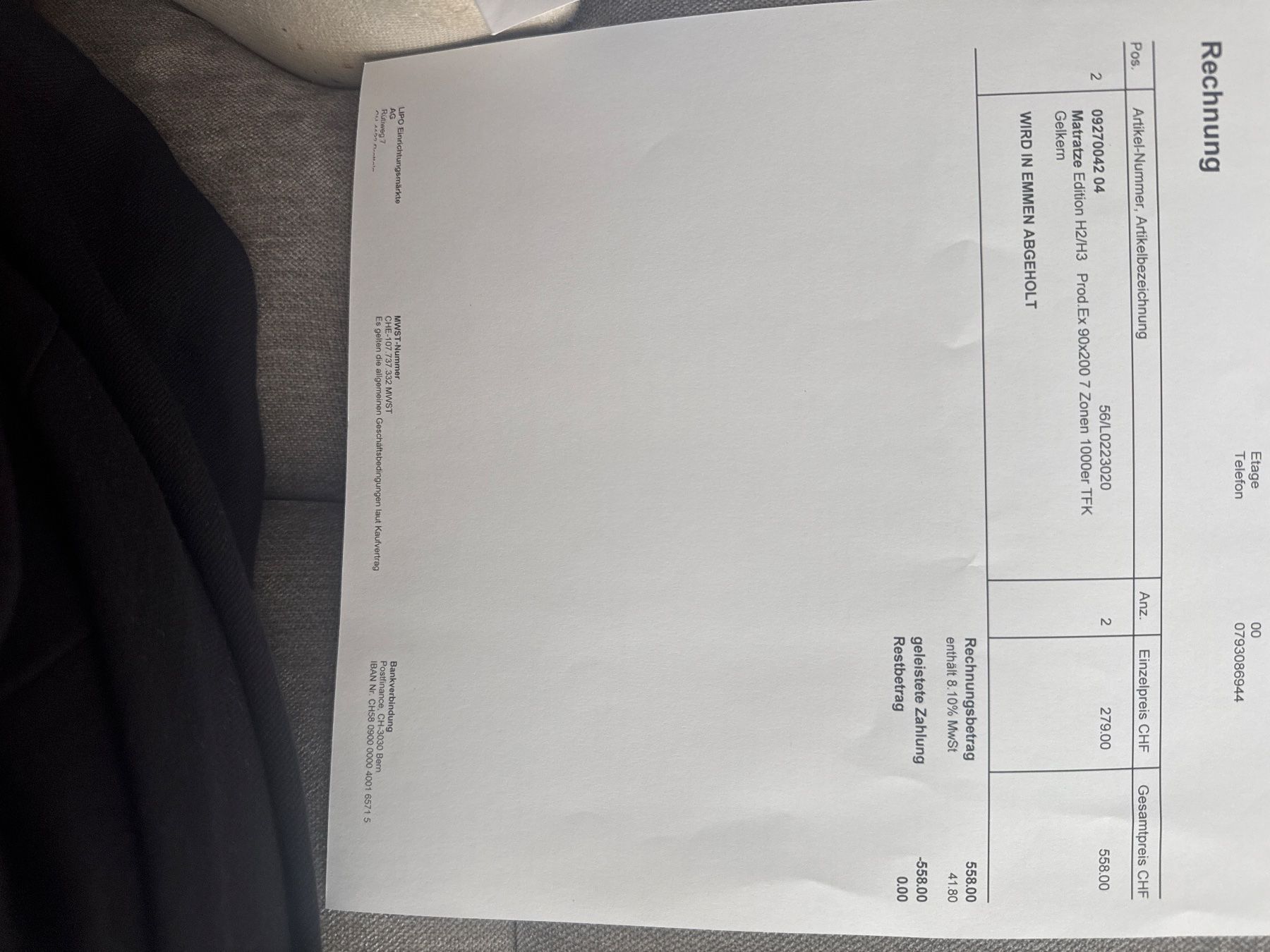 Materassi: Matratze mit Garantie – Usato da olten venduto da Ri_Sli 2
