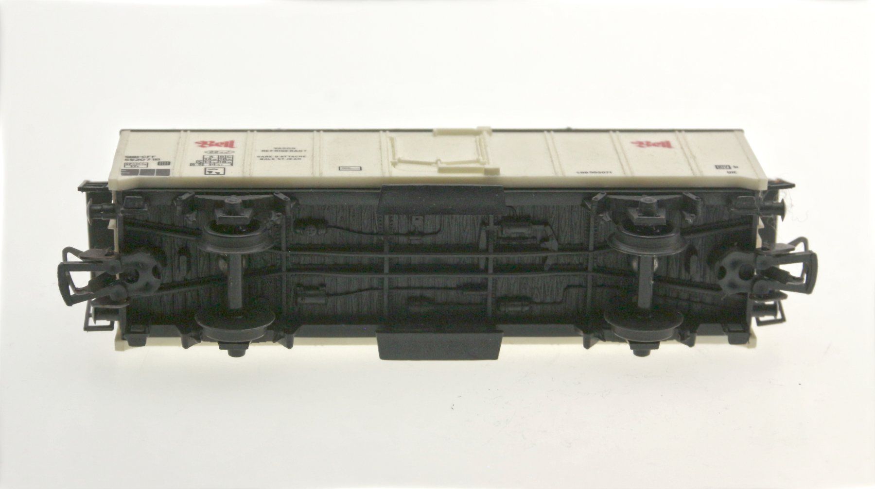 Märklin Modellini di ferrovie: H0 LIMA Bell Kühl- Güterwagen – Usato da Langenthal venduto da Sherkaan 4
