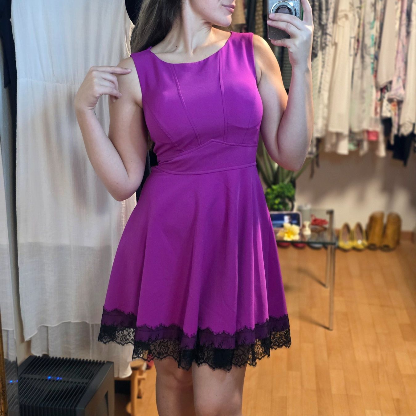 Vestiti: Fervente Kleid 38/40 mit Spitze – Usato da Wald ZH venduto da CapLux