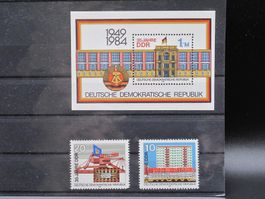 DDR 1984 35 Jahre Jubilaeum / Block 77 **