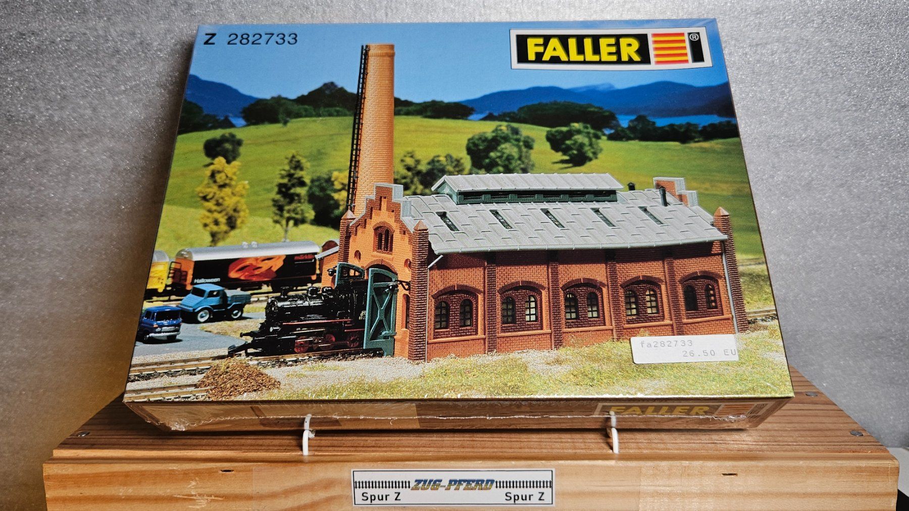 Faller Modellini di ferrovie: Faller 282733 - Lokschuppen einständig - Bausatz neu! – Nuovo e nell'imballaggio originale da Therwil venduto da ZUG-Pferd