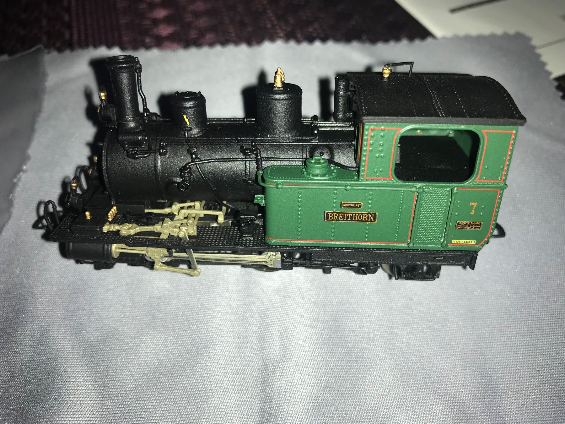 Bemo Modellini di ferrovie: Bemo Metal Collection, BVZ,  Dampflok, neuwertig, – Nuovo e nell'imballaggio originale da Glis venduto da 1Hector1 2