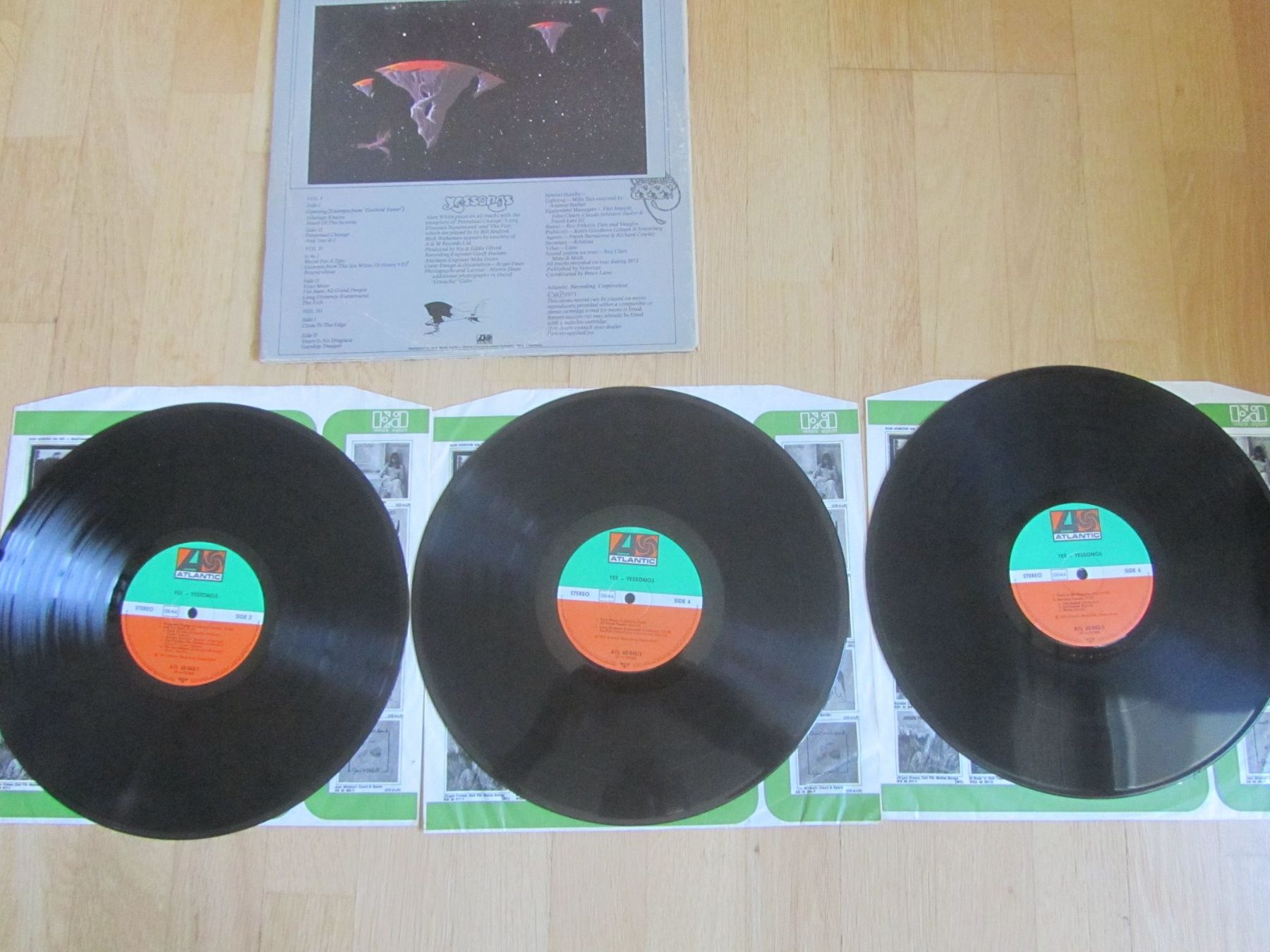 Schallplatten: Yes - Yessongs - Atlantic Triple LP – Gebraucht aus Seengen von mikelele 6