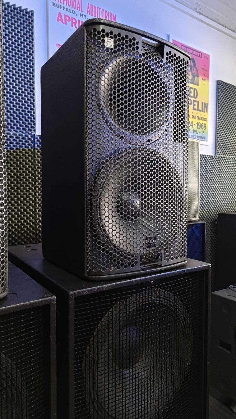 Casse acustiche: Coda Audio P.A. – Usato da Schlieren venduto da Basscenter 1