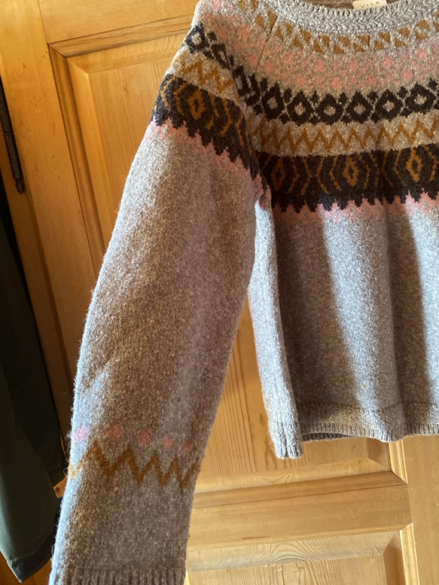 Vila Maglioni & Felpe: Winter-Pulli Damen Grösse Lgrau gemustert, VILA – Usato da Amden venduto da stewa03 1