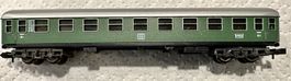 Minitrix 3011 N Personenwagen DB Hamburg-München 2.Kl. grün