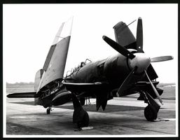 Fotografie Flugzeug Hawker Sea Fury T205