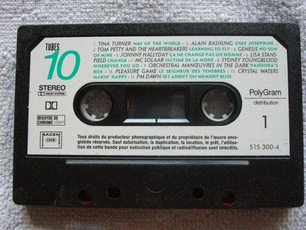 Musicassette: CASSETTE COMPILATION - POP – Usato da PORRENTRTUY venduto da RABAIS_SPORT 1