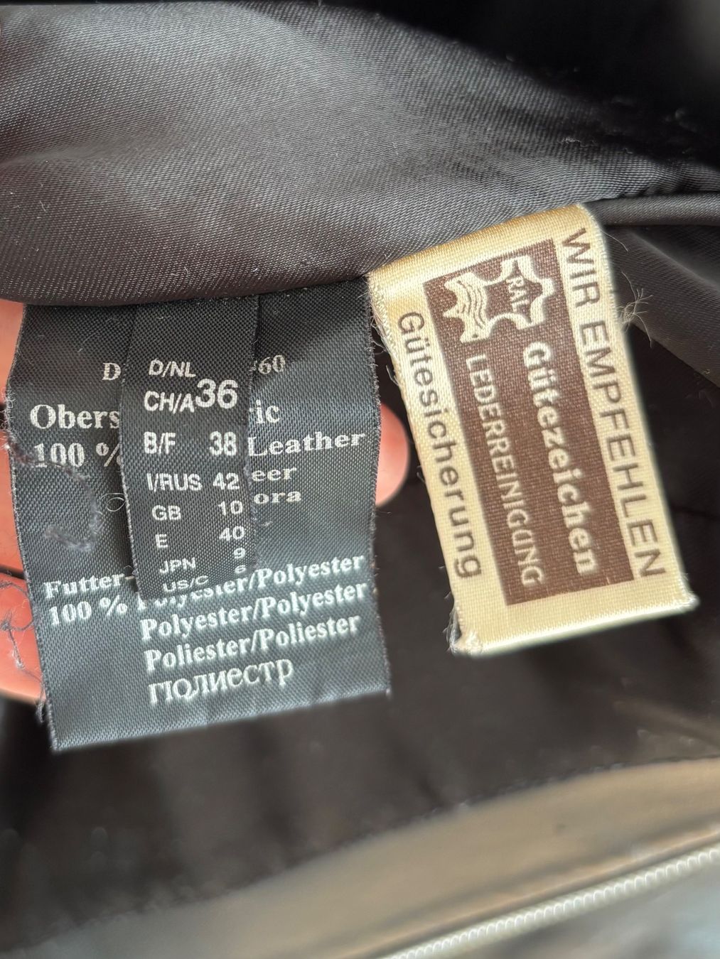 Taifun Giacche: Kurze Lederjacke – Usato da Niederrohrdorf venduto da Madoqua 9