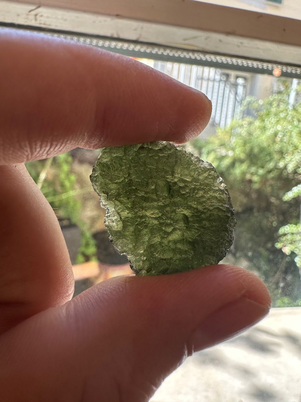 Pietre preziose: Moldavit Edelstein Tschechien 7.68g – Usato da Zürich venduto da pih_qm9l 1