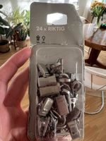 IKEA RIKTIG Gardinenclips mit Haken 24 Stück 