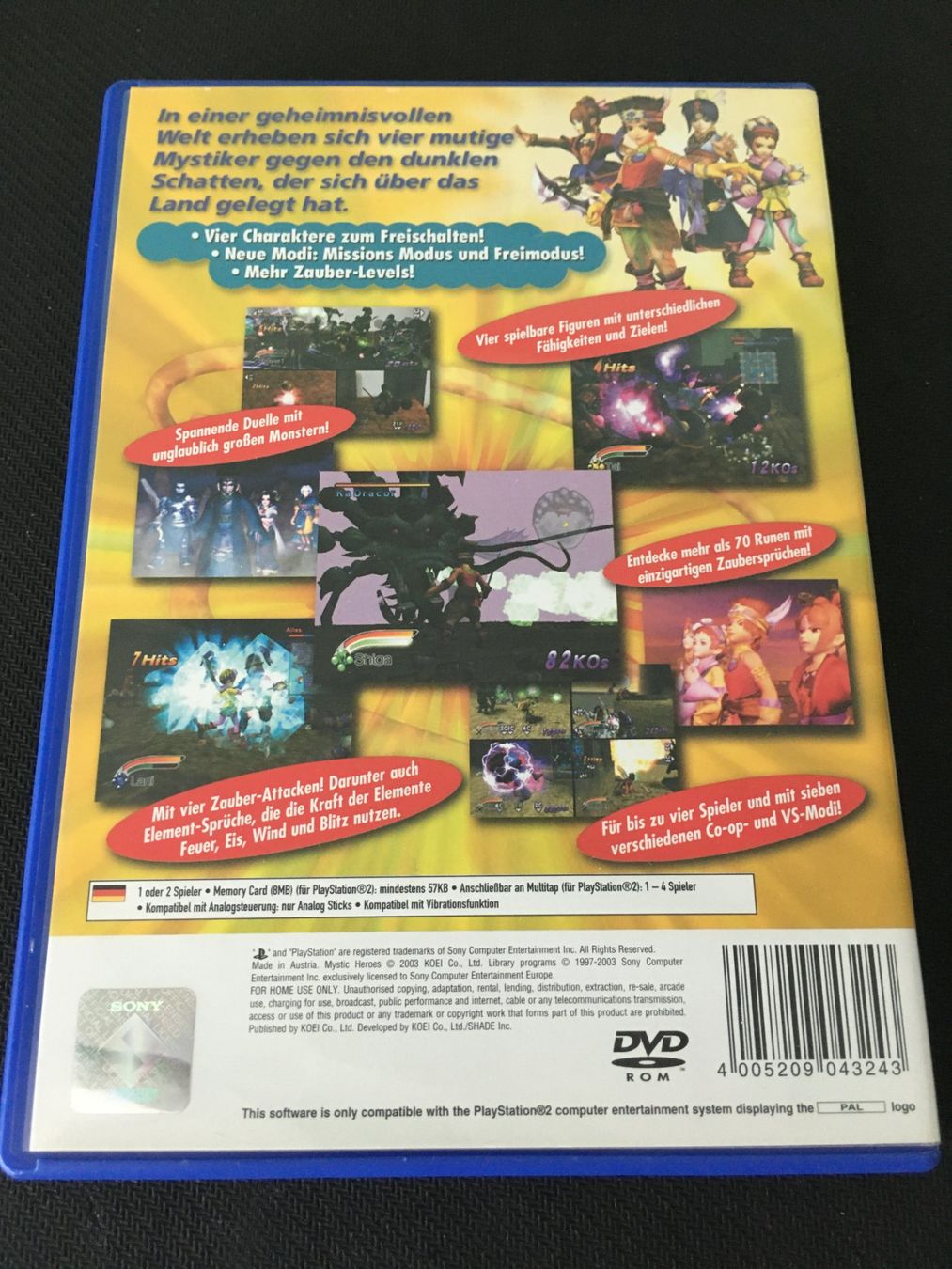 Sony Giochi: Mystic Heroes - PS2 / Playstation 2 – Usato da St.Gallen venduto da Punktchen01 1