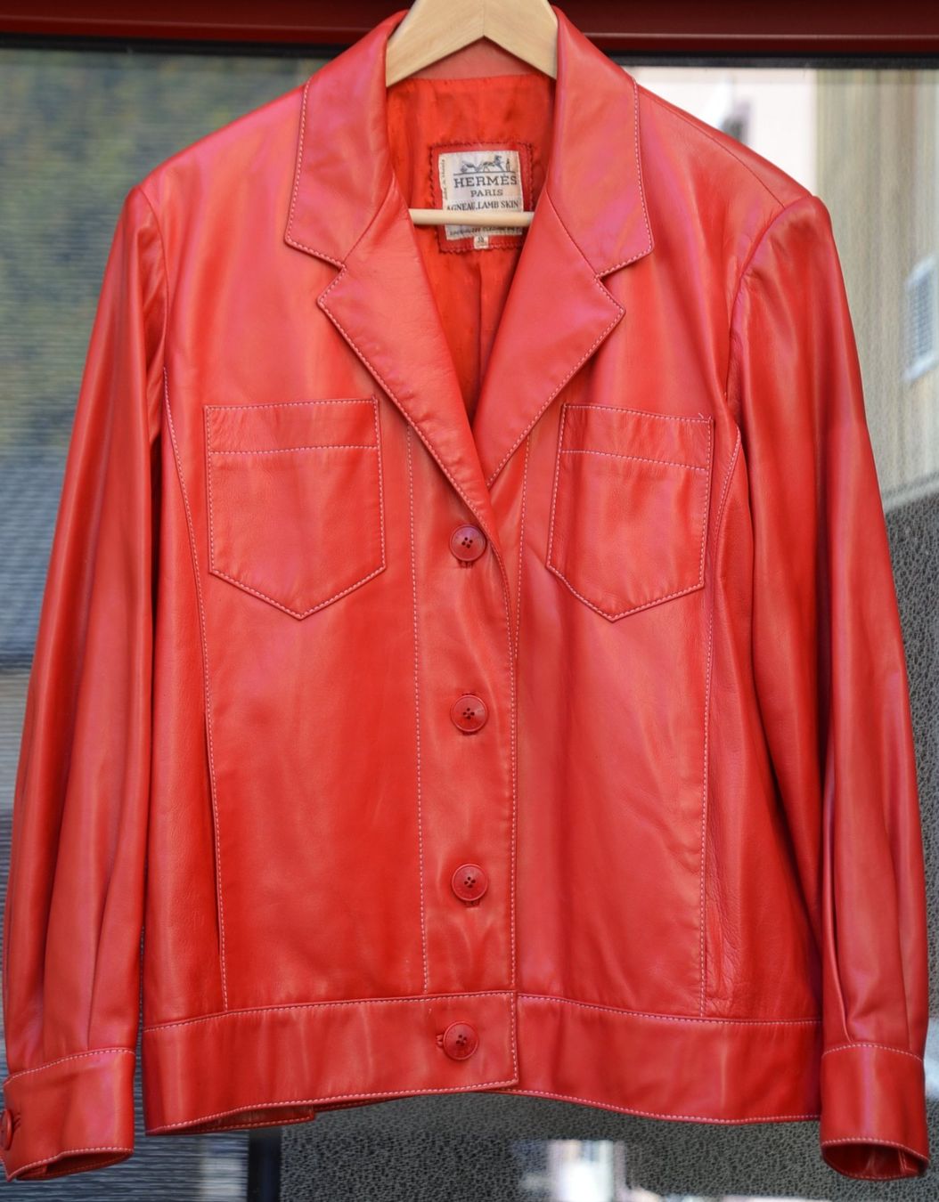 Hermès Jacken: Hermès Lederjacke / veste en cuir .38 – Gebraucht aus Collonges von Auganien 3