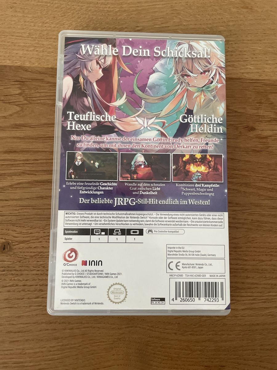 Spiele: Witch Spring 3 Nintendo Switch – Gebraucht aus Hagendorn von masterchieff 1
