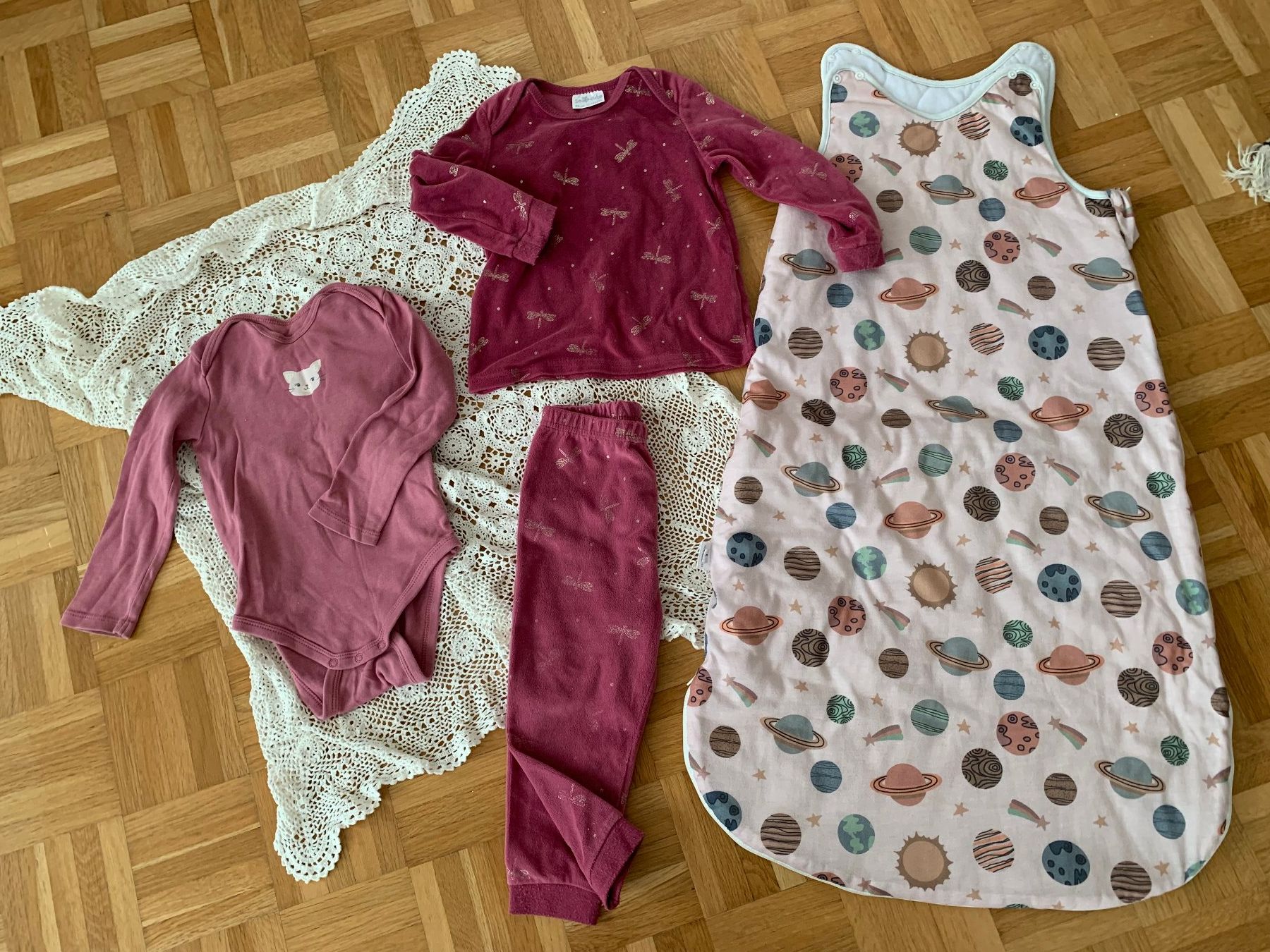 Pigiama & Simili: Pyjama, body + gigoteuse Gr.86 – Usato da Moutier venduto da chDuplessy