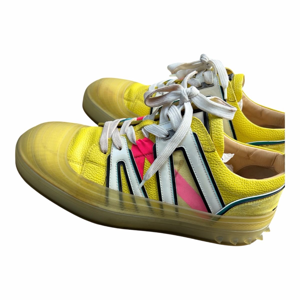 Christian Louboutin Herrenschuhe: Christian Louboutin sneakers yellow sample size 41 – Neu (gemäss Beschreibung) aus Buochs von zukkias
