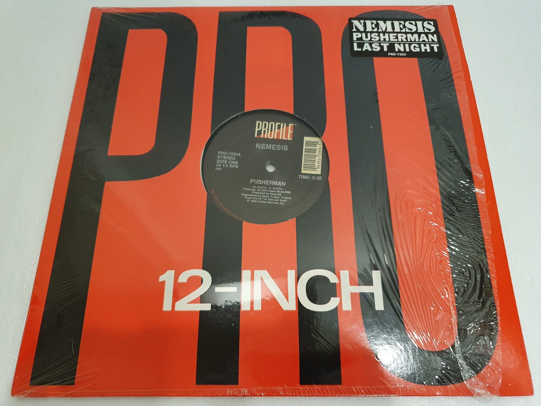 Dischi in vinile: Nemesis – Pusherman / Last Night – Usato da Uster venduto da Vinyl-Leidenschaft