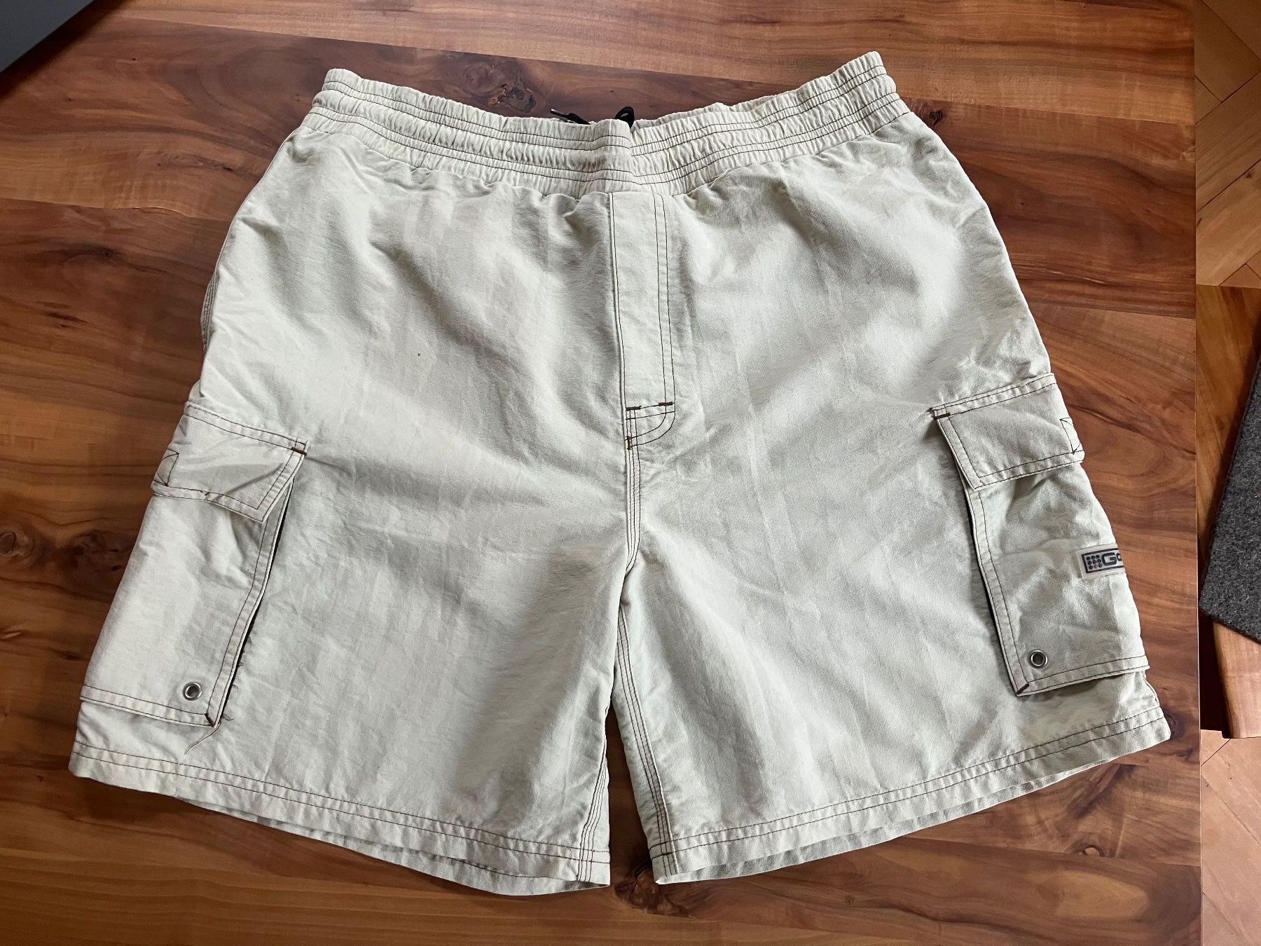 Pantaloni: Shorts/ Badeshorts von Gotcha, beige – Usato da Bern venduto da sturmmoewe 1