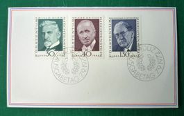 30/40/130 Fürstentum Liechtenstein mit Ausgabetag Stempel
