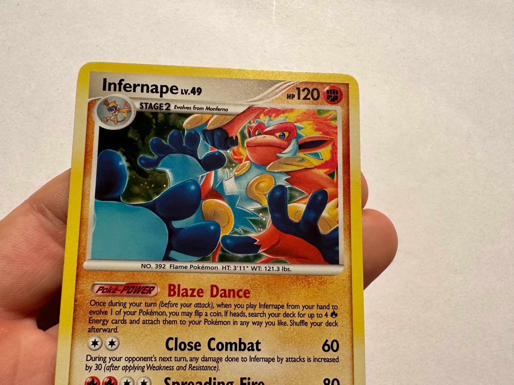 Pokémon Carte collezionabili: Infernape holo D&P Stormfront EN – Usato da Hagendorn venduto da Pokecollectorch 3