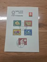 Briefmarken Pro Patria 1958