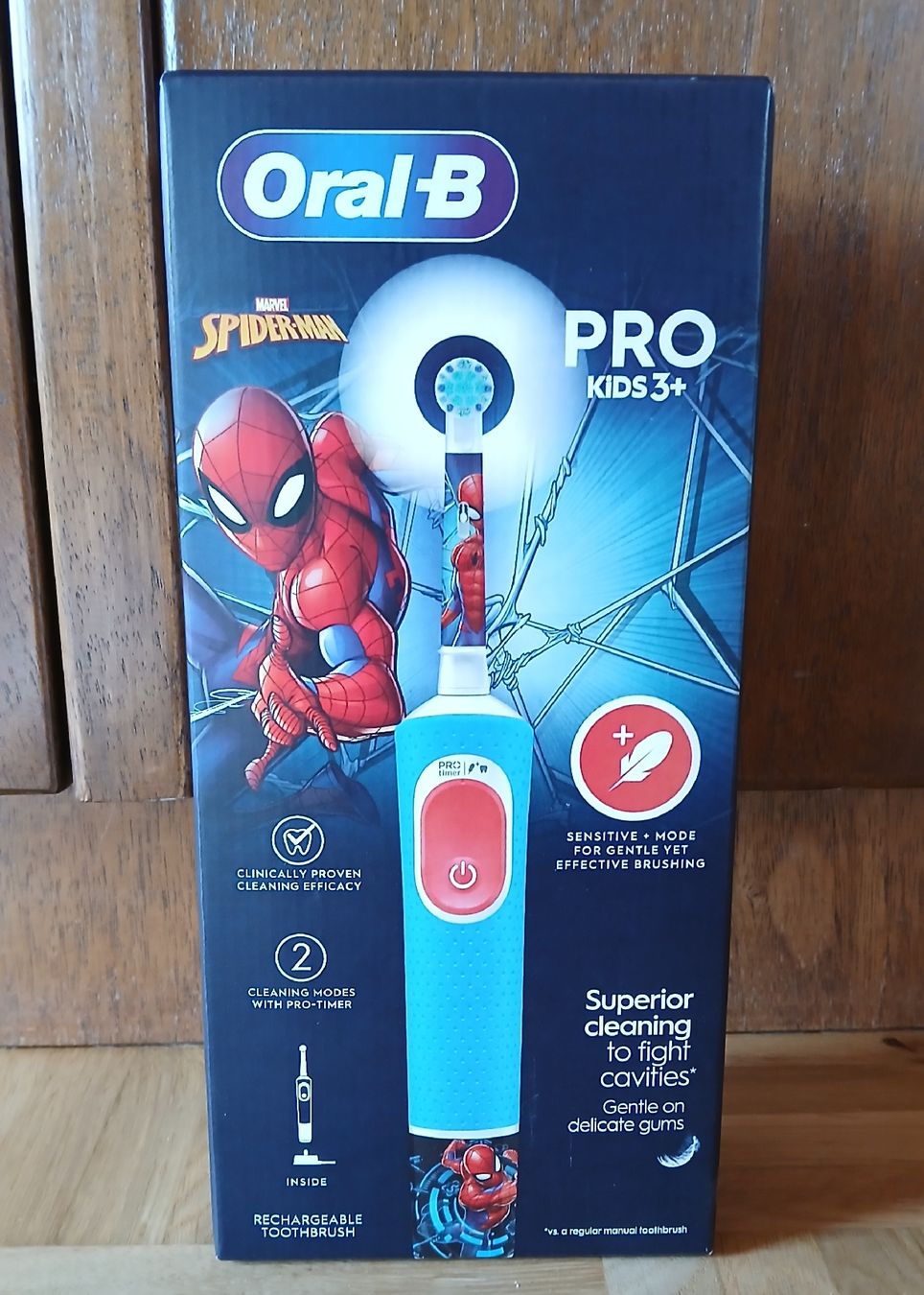 Oral B Altro per la casa: Brosse à dents électrique Oral-B Spider-Man – Nuovo e nell'imballaggio originale da Tramelan venduto da Belleza82