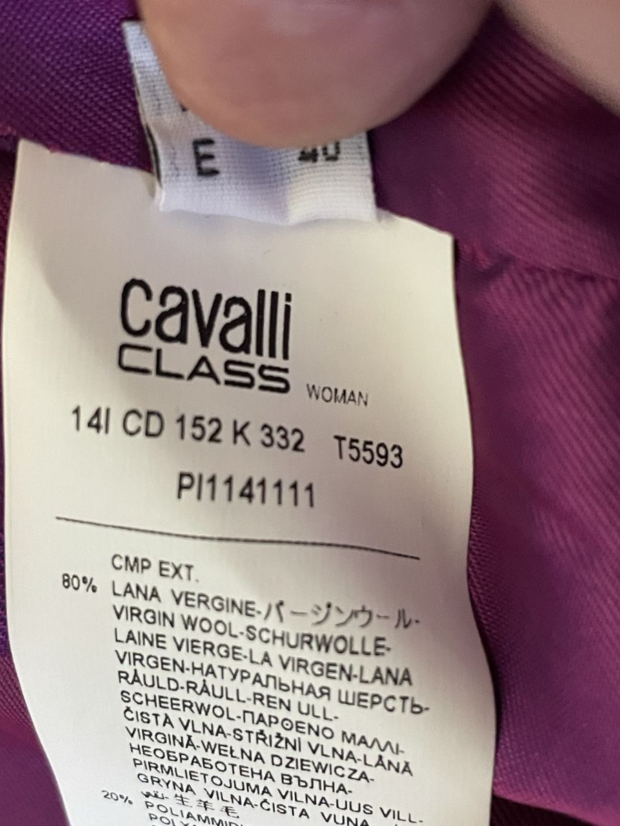 Roberto Cavalli Mäntel: Cavalli Class Vintage S/EU36 – Neu (gemäss Beschreibung) aus Breganzona von Patrizia-S 6